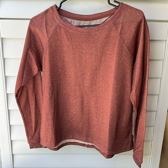 Women’s metallic long sleeve top - small - Picture 1 of 3